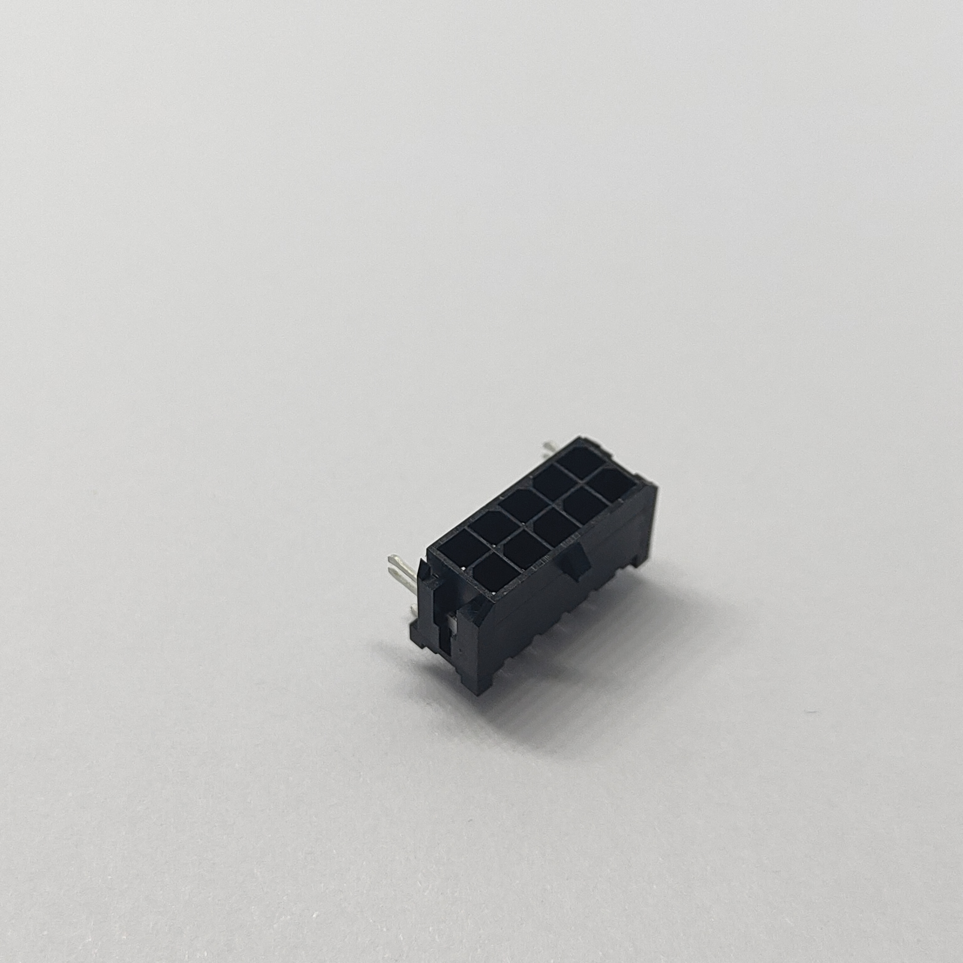 MX 3.00MM PITCH DIP TYPE 90° WAFER PA9T BLACK 2*5PIN F=2.33mm E=3.00 High conductivity copper L=3.2mm