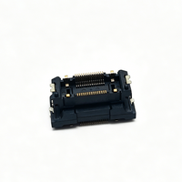 0.5mm Pitch Floating Female Connector, SMT, Au 3μ",LCP Housing, High Temperature Resistant