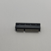 PCIe3.0 64Pin Low‑Angle Clamp SMT Connector, LCP Housing, Brass Gold‑Plated Pin, Tray Pack