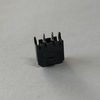 MX 3.0mm Pitch, Single Row Straight Pin, 180° DIP, Black LCP Housing, T2 Copper Tin-Plated