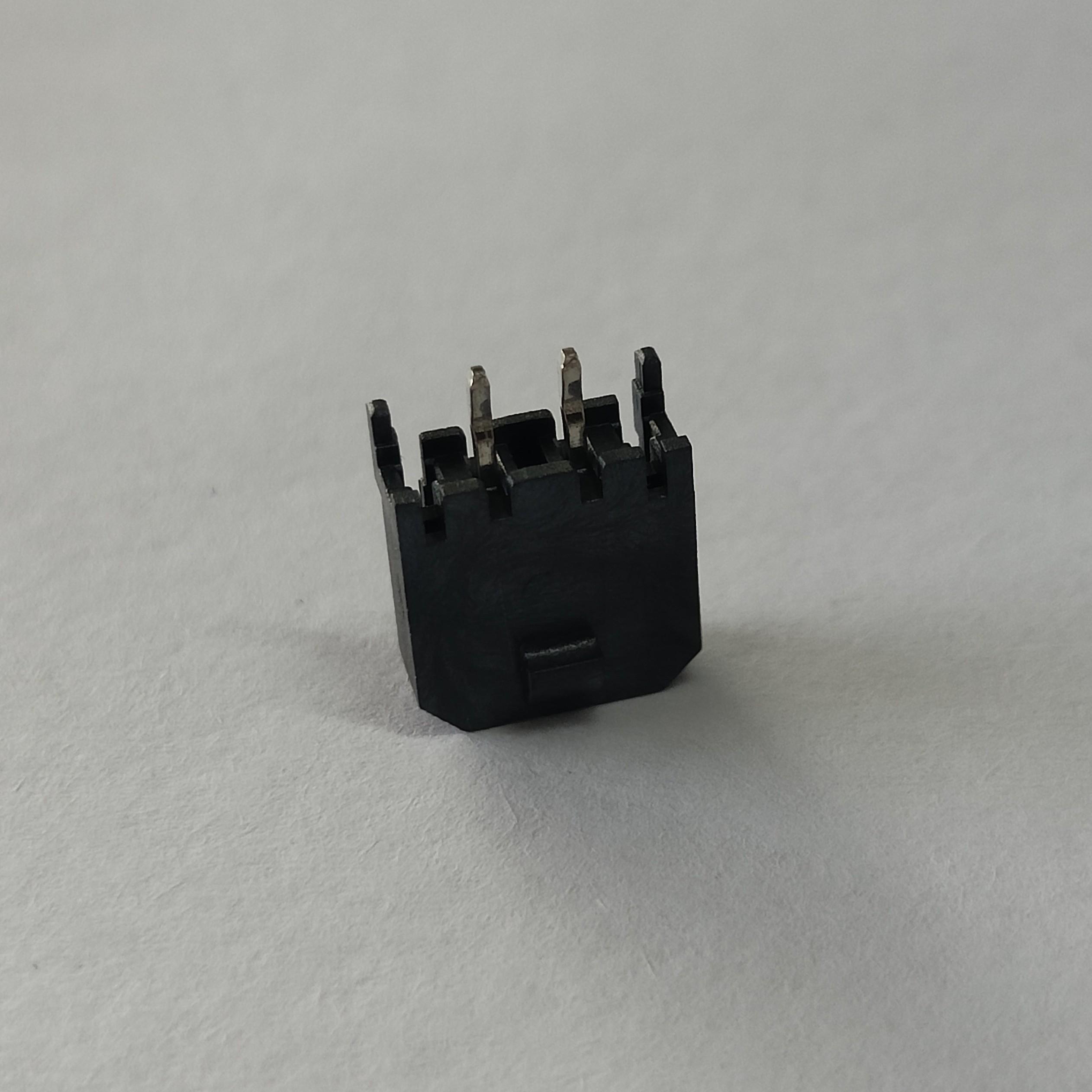 MX 3.0mm Pitch, Single Row Straight Pin, 180° DIP, Black LCP Housing, T2 Copper Tin-Plated