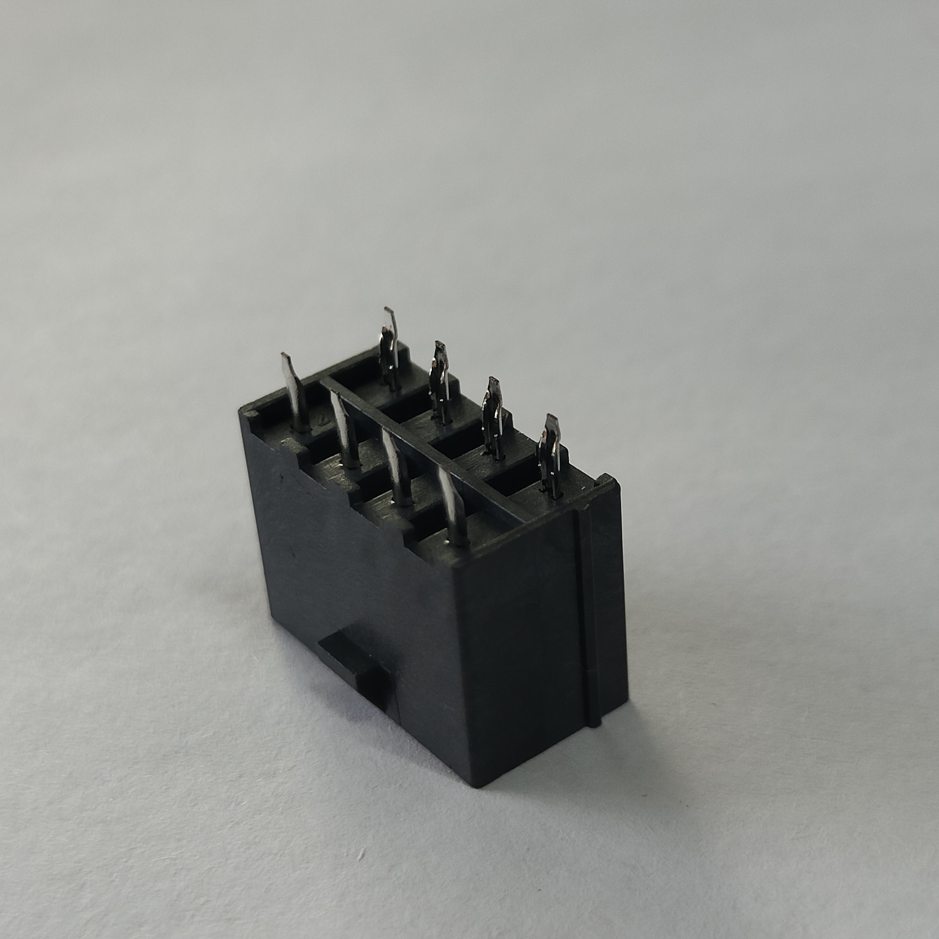 ATX 4.2mm Pitch 180-Degree Hollow Pin Connector, LCP Housing Black