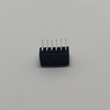 3.0m PCIe 12+4P DIP 90° Wafer Connector Series BLACK Tin plated PA9T