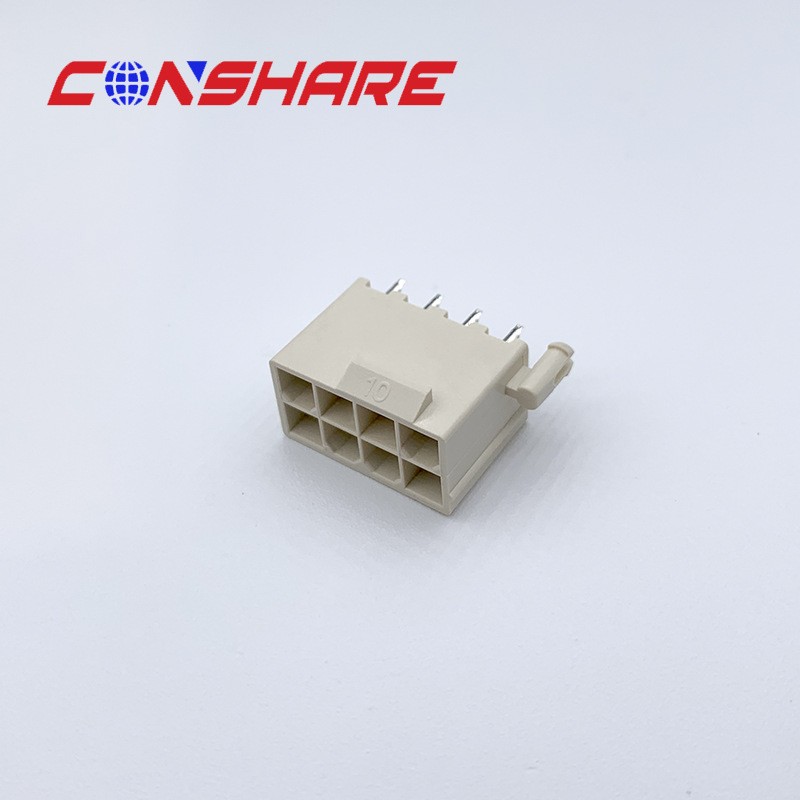 High Temperature Resistant ATX 2×4 Pin Left Column Connector