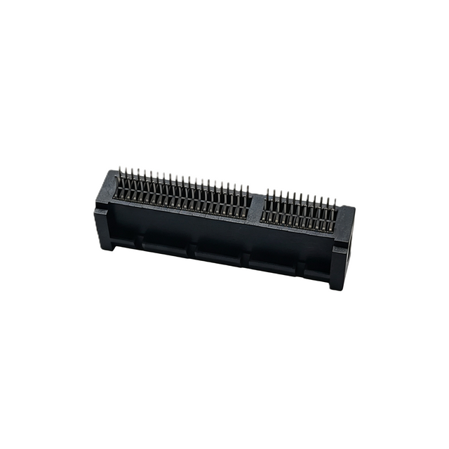 PCIe 4.0 64Pin Eaves‑Type Open Clip‑in Socket Au15u''
