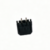 MX 3.0mm Pitch, Single Row Straight Pin, 180° DIP, Black LCP Housing, T2 Copper Tin-Plated