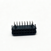 MX3.0mm Pitch Dual Row Right Angle Header, 2x8 Pin, LCP Housing, T2 Tin-Plated Copper Contacts