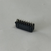 MX 3.0mm Dual Row Straight Header 180° DIP LCP Black T2 Copper Tin-Plated With Cover Tape & Reel